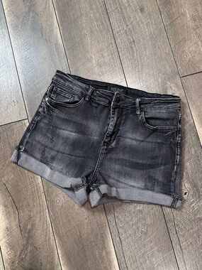 Judy Blue Black Denim Shorts